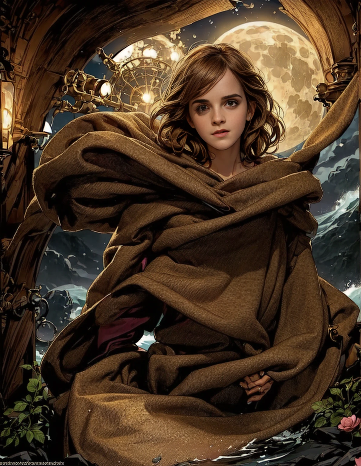 a girl, Emma Watson plays Hermione, in sexy school uniform, huge breasts, huge ass, how are you a bitch already annoying all the observers, why are you a bitch tyrant despod can’t you bitch just die, it’s you bastard who will kill all of us, your bitch with hellish malice, a fucking loser, a whining bitch, always whining, always angry at everyone and everything. When will you die from hell, you immoral bastard, rotten subhuman. When I see your face, I want to smash it into a bloody mess, get out, bitch. Styled by Jeremy Mann and Charles Dana Gibson, Mark Demsteader, Paul Hedley, Perfect Composition, Detailed Octane Render, Artstation Trends, 8k Art Photography, Chiaroscuro, Award Winning Photography, Masterpiece, Oil on Canvas, Raphael, Caravaggio, Greg Rutkowski, Beeple , Beksinski, Giger, Ultra HD.
