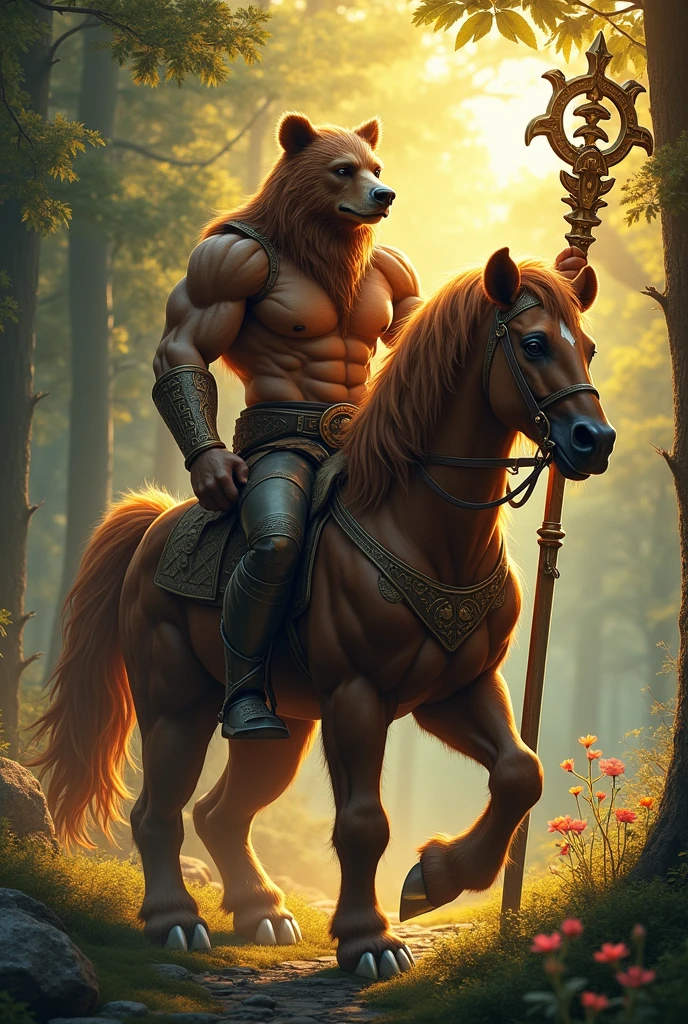(best quality, 4k, 8k, high resolution, life-like, masterpiece:1.39), ultra detallado, (photographic rendering:1.4), portrait, profesional, vivid colors, Sharp focus, (hyperrealistic textures, light from a campfire:1.38), detailed textures, (warm color tone:0.9), (a big horse, evil, dark skin, full view:1.3), (inside a dark cave, looking menacing, attack stance, front view:1.25), face with strong and defined features, (big muscles, buff, beefy, body hair, angry:1.41), (hyper genitalia, visible equine penis, medial ring, mottled penis, flaccid, equine genitalia:1.34), hunched, oversized trapezius, detailed equine sheath, thick sheath, (oversized hooves, powerful hooves, thick hindshanks:1.05), low angle, looking massive, feral beast