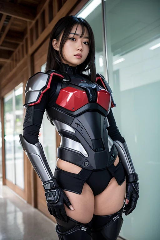 Highest quality, RAW Photos, Realistic, face, Incredibly beautiful girl, cute, Long Hair, Written boundary depth, High resolution, 超detailed, detailed, Very detaileded, extremely detaileded eye and face, Sharp pupils, Realistic students, Sharp focus, Cinema Lighting, flat breasts, small breasts, small,( small bust: 1.2), small bust, (slim, small, flat, small), thin, Delicate and sexy collarbone, (She lifts her suit to show off her small breasts:1.5))),((I can see a beautiful pussy:1.5)),(Futuristic, form-fitting magenta and white Iron Man suit:1.4) ,Spread your legs