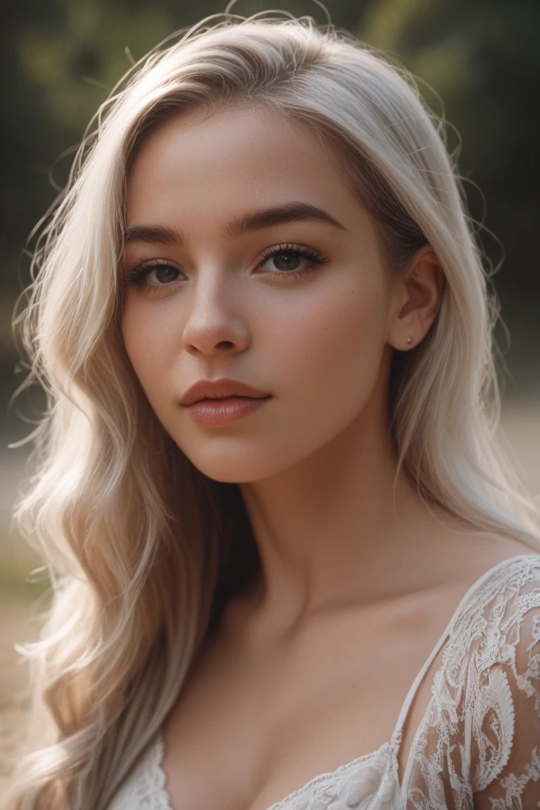 Eine junge Frau geht auf einem Feld spazieren, mit der Sonne, that shines through the trees, im Stil von Hellbronze und Gelb, mutige Modefotografie, Ferrania P30, Assoziiertes Pressefoto, ((elegante Kleidung tragen)), ((yellow and white dress)), kompliziert (RAW-Foto, best quality), (realistisch, photo-realistisch:1.3), best quality ,Meisterwerk, An extremely delicate and beautiful, Extrem detailliert ,CG ,Einheit ,2K-Hintergrundbild, amazing, fein detailliert, Meisterwerk, lachend, best quality, Extrem detailliert CG Einheit 8k wallpaper, huge filesize , Ultra-detailliert, hight resolution, Extrem detailliert, 1girls, blondes Haar, boobplate, sexy Pose,(RAW-Foto, best quality), (realistisch, photo-realistisch:1.3), best quality ,Meisterwerk, An extremely delicate and beautiful, Extrem detailliert ,CG ,Einheit ,2K-Hintergrundbild, amazing, fein detailliert, Meisterwerk, lachend, best quality, Extrem detailliert CG Einheit 8k wallpaper, huge filesize, Ultra-detailliert, hight resolution, Extrem detailliert, 1girls, blondes Haar, boobplate, with sexy underwear, (((boobplate, Normal boobplate, C-Körbchen-boobplate))), Beinausschnitt , filmisch,(Filmkorn:1.3),(Farbkorrektur von Filmen:1.3), (Lebendige Farbe:1.2), Extrem detailliert, Highly detailed, ((Detaillierte blaue Augen)), detailliertes Gesicht, Hochdetailliertes Fell, Sichtbare Poren, (Professionelle Studiobeleuchtung),(Professionell farblich abgestuft),Dramatische Beleuchtung des Felgenlichts, filmisch lighting, Lumen-Reflexionen, soft natural lighting, Sanftes, diffuses Licht, Muted color, Photonen-Mapping, radiosity,, ((Meisterwerk)),(best quality),(hight resolution),photo-realistisch,realistisch, Unglaublich absurd, Natural face, natural skin, blonde Frau mit langen Haaren und Piercings, Portrait of Olivia Dun, blondes Haar, (big blue ones, augenlose Olivenhaut, Olivia Dun Mädchenporträt, lightly browned, tan skin,
