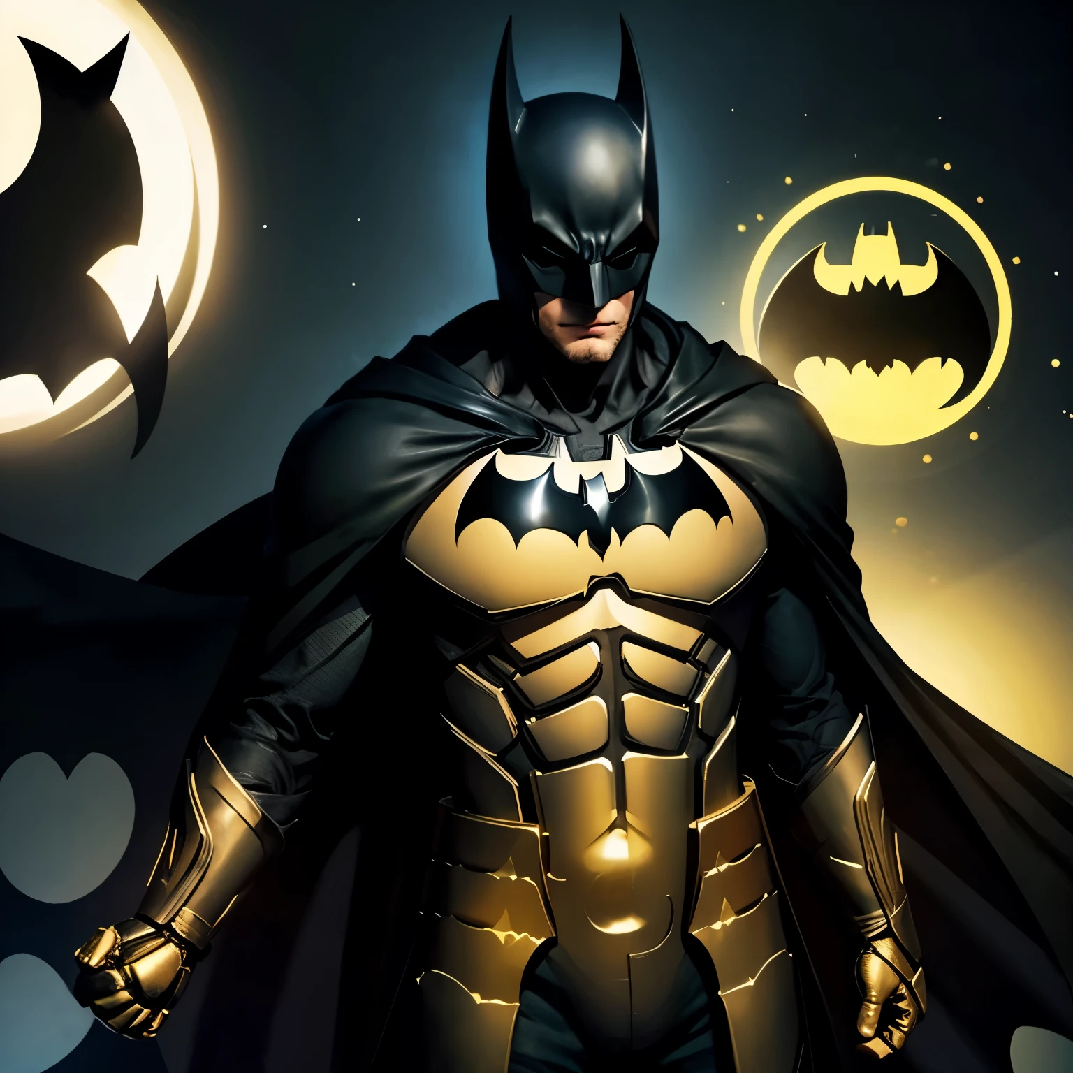 CHIENSE BATMAN, golden details