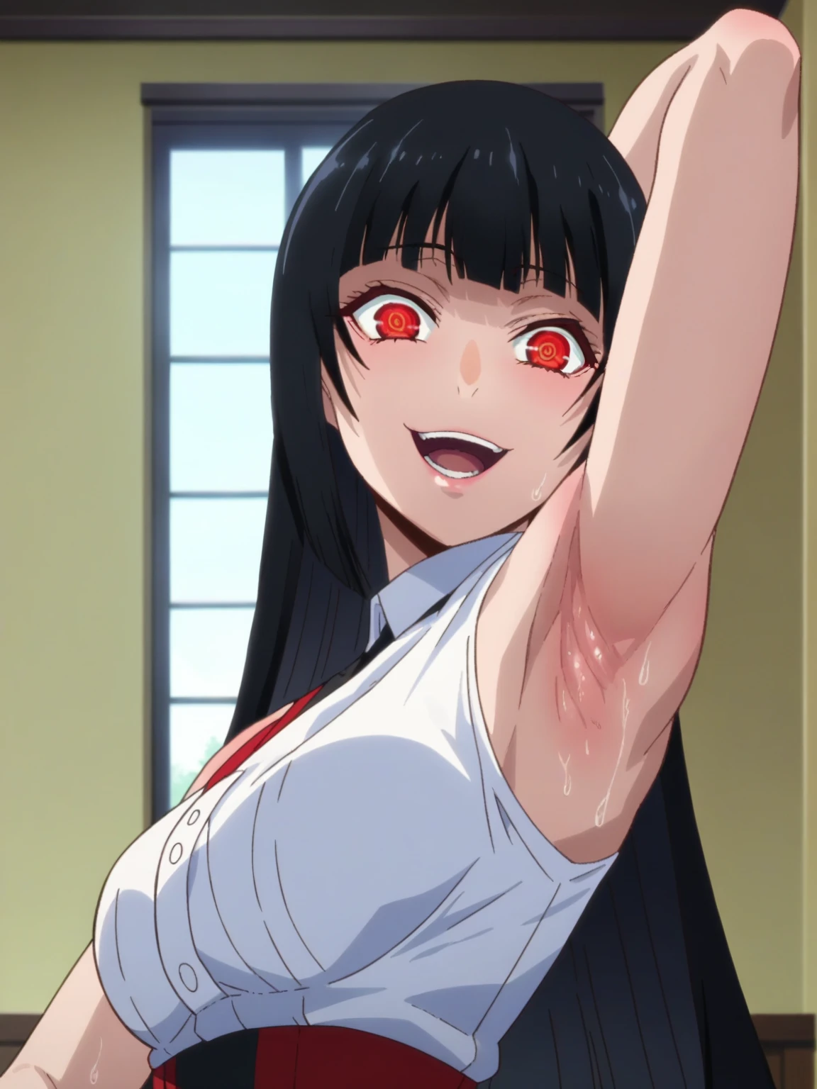 high and cold(tmasterpiece、quality、the detail、超高分辨率、8K、Beautifully detailed lighting、Very beautiful girl、Long black hair,Coiled hair、female high-school student、Clothed only in bikini、cleavage display,sweat profusely、1 girl in、eBlue eyes、Sleeping on the Bed、Red blush、embarrassed from、((horrified expression))、bareless、compulsive、Loved it very much、Sexual facial expressions seen from above、Perfectly trimmed fingers,don't have clothes,spread your legs,There is a lot of water in the bottom of the bikini,Roll your eyes upwards,Stick out your tongue,Full body photo,slender thighs,Spread your legs,drools,messy hair,half-open bikini。Put one hand between your legs,The lines between the legs are real。There are tears in the corners of the eyes,There are swirling lines inside the eyes,Tsundere,body up and down,Hand repair,strenuous exercise