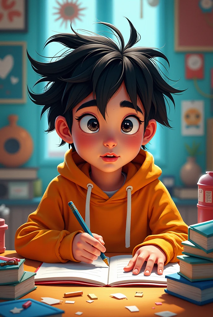 a young student