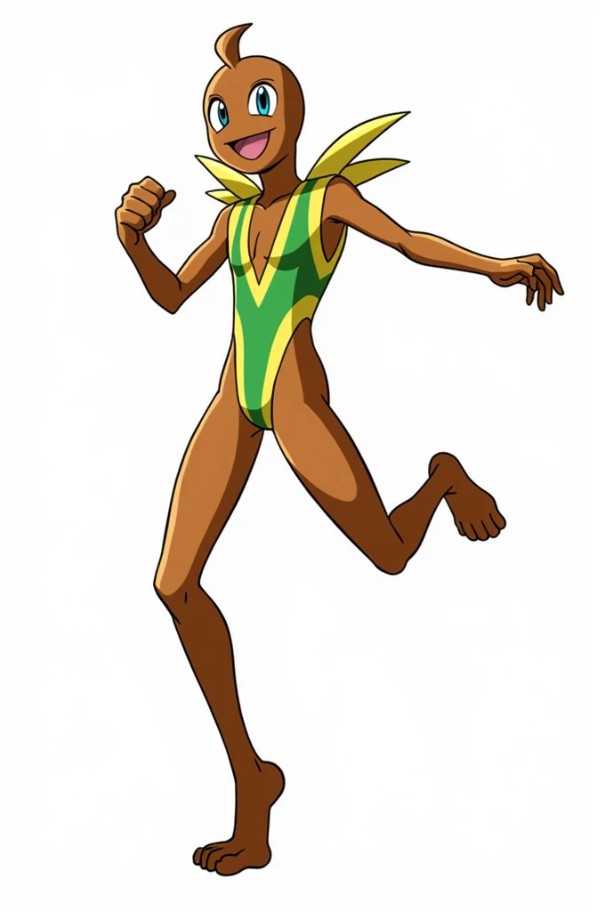 score_9, score_8_up, score_7_up, score_6_up, score_5_up, score_4_up, BREAK, source_cartoon, source_anime,
1girl,  amaliaold, green hair, ponytail, hair between eyes, bare shoulders, dark skin, detached sleeves, strapless, toes, white pantyhose,
solo, full body, looking at viewer, fighting stance, white background    <lora:AmaliaXL:1>  <lora:KimHyungTaeXL:1>