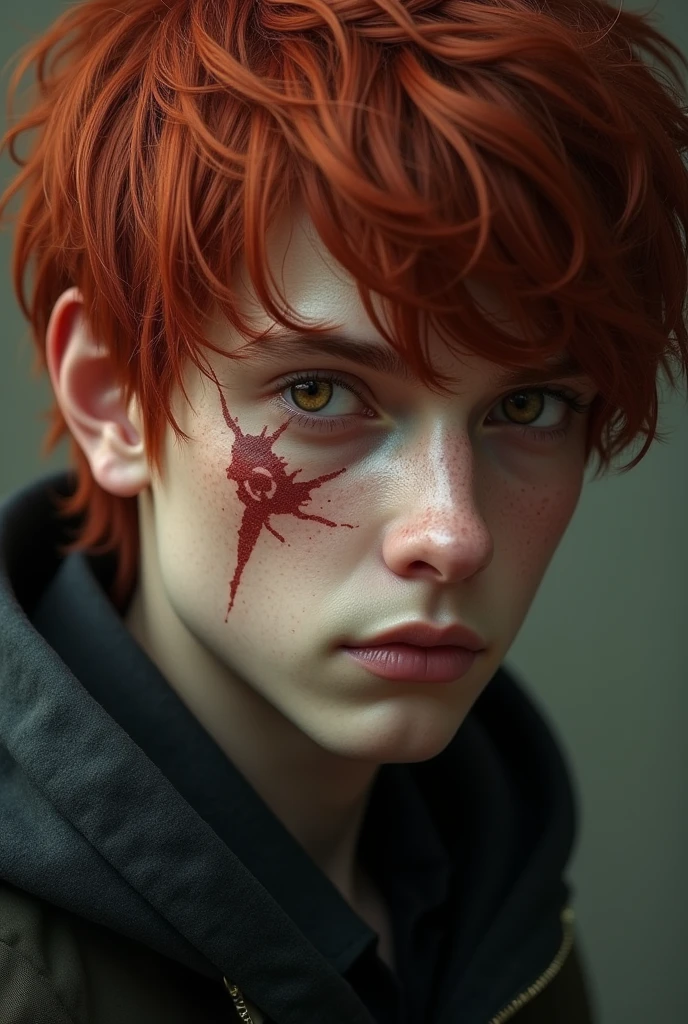(masterpiece:1.4), (best quality), (detailed), (highres) BREAK
(highrise_mask:0.5), mask on head, smile, 1boy, blood, male focus, solo, --auto