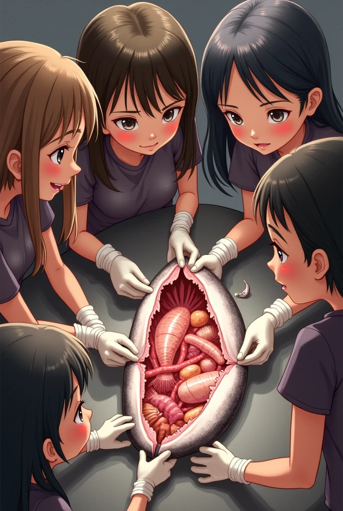 score_9, masterpiece, score_8_up, score_7_up, best quality, 3girls,elma \(maidragon\), kobayashi-san chi no maidragon,,huge breasts,embarrassed,blush,happy,Nurse,???,,spread pussy,??? on body,excessive ???,drool,sweat,pussy juice,love juice,milking plant, dairy plant milking machine, transparent funnel tube, milk tanks,Machine tentacle,bathroom,restroom,tile wall,toilet stall,,from below