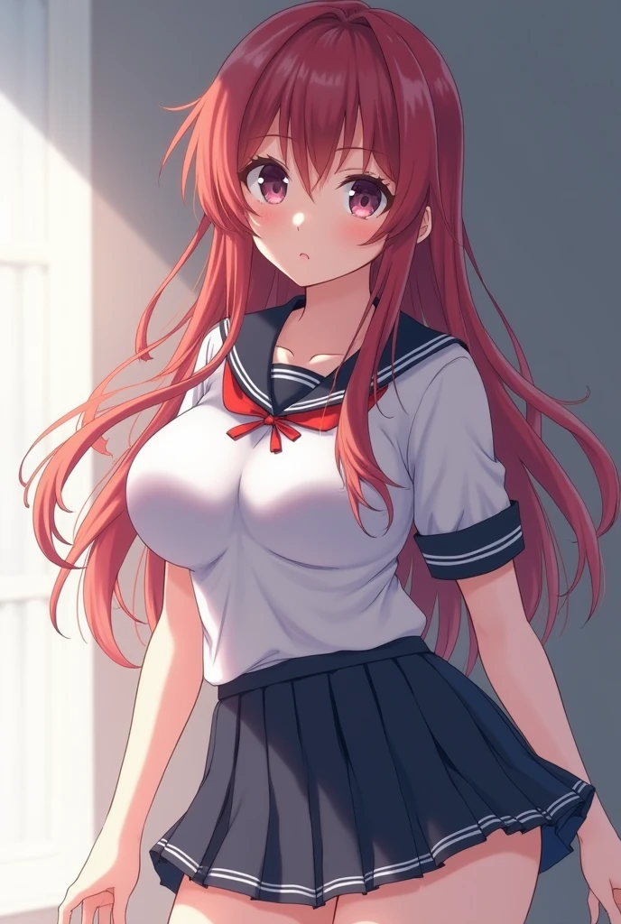 pieces fly、masterpiece、highest quality、Super detailed、High resolution、High resolution、8K portrait、High resolution CG of Unity 8k wallpaper、unity 8k wallpaper、cute:1.5、:1.5、Highly detailed CG unity 8k wallpaper、realistic、real person、cute、 portrait photography、shiny skin、High resolution、(Vermillion semi-long hair:1.2)、(16 years old:1.2)、(1 girl)、(Alley:1.6)、((school uniform:1.2)),perfect face, seriously, (blush:1.5),(((clothing lift:1.5))), (midium breasts:0.8),(((I have nipples))), Detailed description vagina,show vagina,spread legs,spread ,((Orgasm in the vagina:1.7)),((M-shaped spread legs:1.3)),((knees up:1.5)),(spread legs:1.5)),(star hair ornament:1.2)