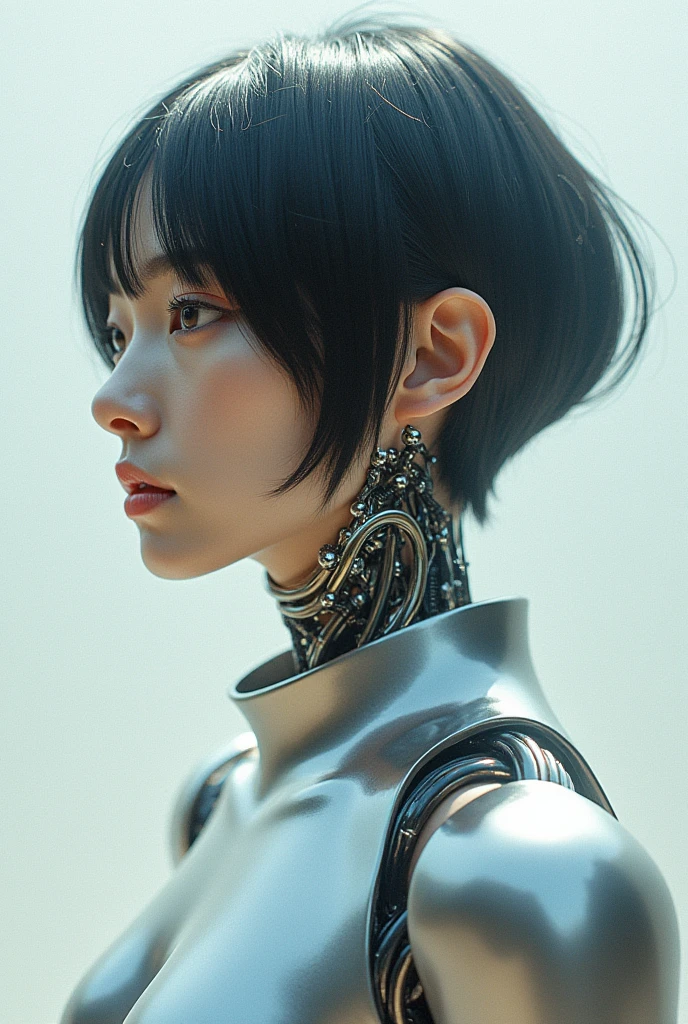 (最  High Quality ,   Details,masterpiece:1.2), from side:1.331,  RAW photo, Realistic, (Realistic), 最  High Quality , masterpiece, 超  Details,   very cute , 8k wallpaper, Realistic, Female Cyborg のエントリーのマインドマップ, Outputs and Processors, Multiple exposure of painting and person:1.331,   Multiple overlapping elements、 Create a Digital Collage Style Image , especially, The parts that make up her, (masterpiece:1.2,  の High Quality な ,Mirror finish,   Cinematic Experience   , Realistic:2.0,  RAW photo:2.0, 非常に  Details), 32K,  wallpaper,    super high definition  :1.5, Ultra   High Quality :1.5, (Hologram used to express blueprint:2.0), ( Beautiful Women:2.0),  Female Cyborg , ( Female Cyborg の設計図:2.0), (Draw the back view:2.0), (Avant-garde design:2.0), (  Detailsな設計図を描く:2.0), (Numerous setting notes:2.0),   Cover your chest with your hands  :1.21,  Japanese high school sailor uniform made of metal, handmade by skilled craftsmen:1.331,   review,   low ponytail ,  symmetrical eyes next to woman , 非常に  Details目,  Beautiful hair swaying in the wind , reflection, masterpiece, 32k UHD resolution,   High Quality ,  Professional Photography , 