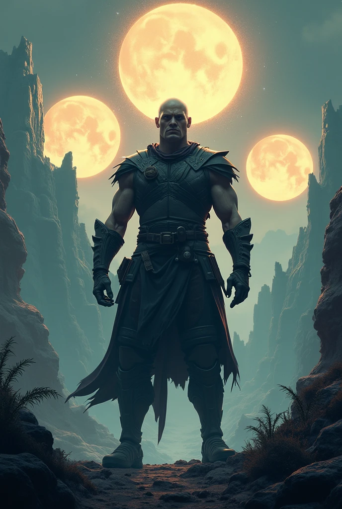 One man stands on top of the mountain of corpses，The eyes are cold，Murder lurks around，Doomsday style， --auto