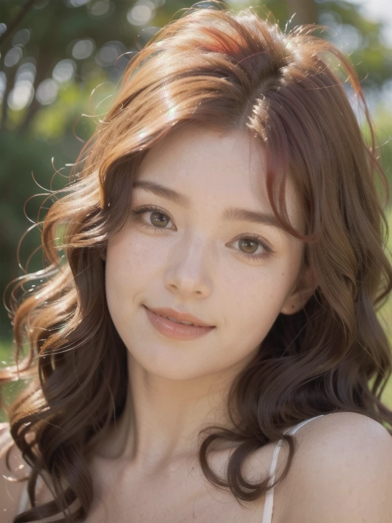 Highest quality、 Very detailed、High resolution、8k wallpaper、Perfect dynamic composition,、
Yui Aragaki、(((Completely naked)))、Portraiture、Chest close-up、
Beautiful Eyes、Natural color lip、((looking at the camera))、((Japanese Idols))、very cute、30-year-old、
Realistic、Fair skin、Great light、Beautiful lighting、Parted bangs、C-cup tits、garden、smile、