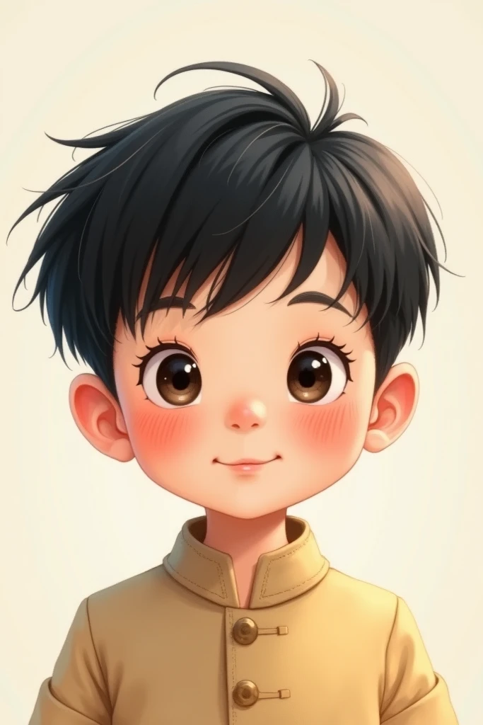 A super realistic cute Chinese boy 