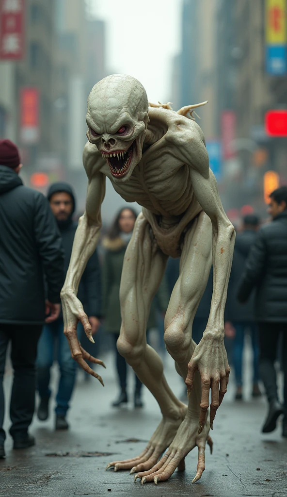 {high quality}, cinematic ray , photo realistic illustration of paleman in the street, hands in face , epic lighting, cinematic lighting, dark fantasy style , high res, (detailed image:1), insane details, soft, (realistic:1), full color, (3d:1), (highly detailed:1.2), masterpiece, 8k uhd, digital art, trending on artstation <lora:paleman:0.8>