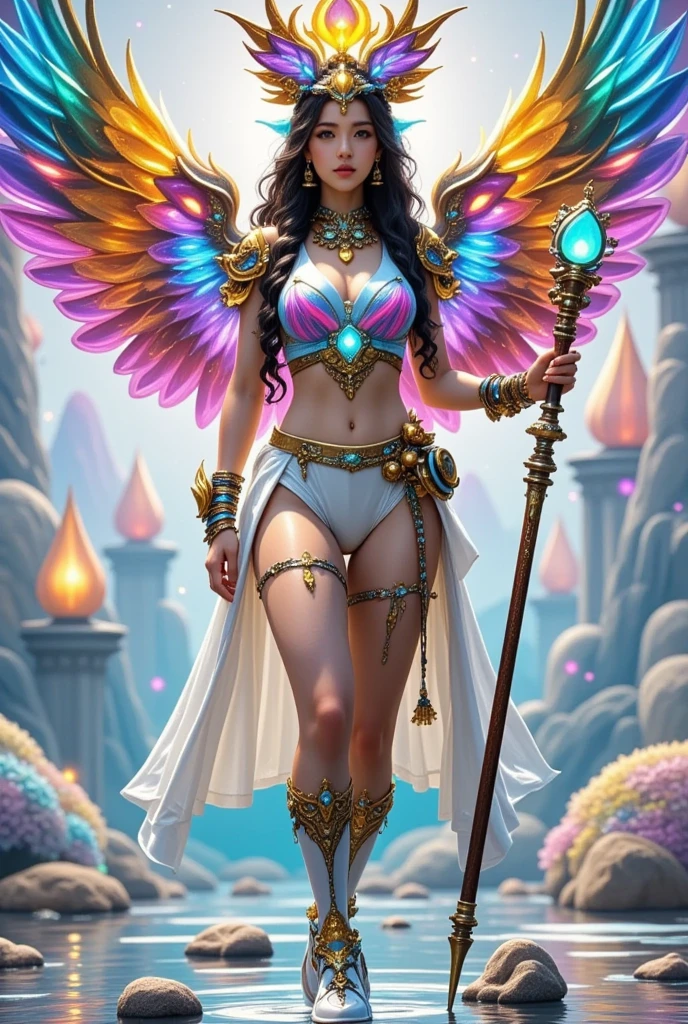 Radiant ethereal beauty 