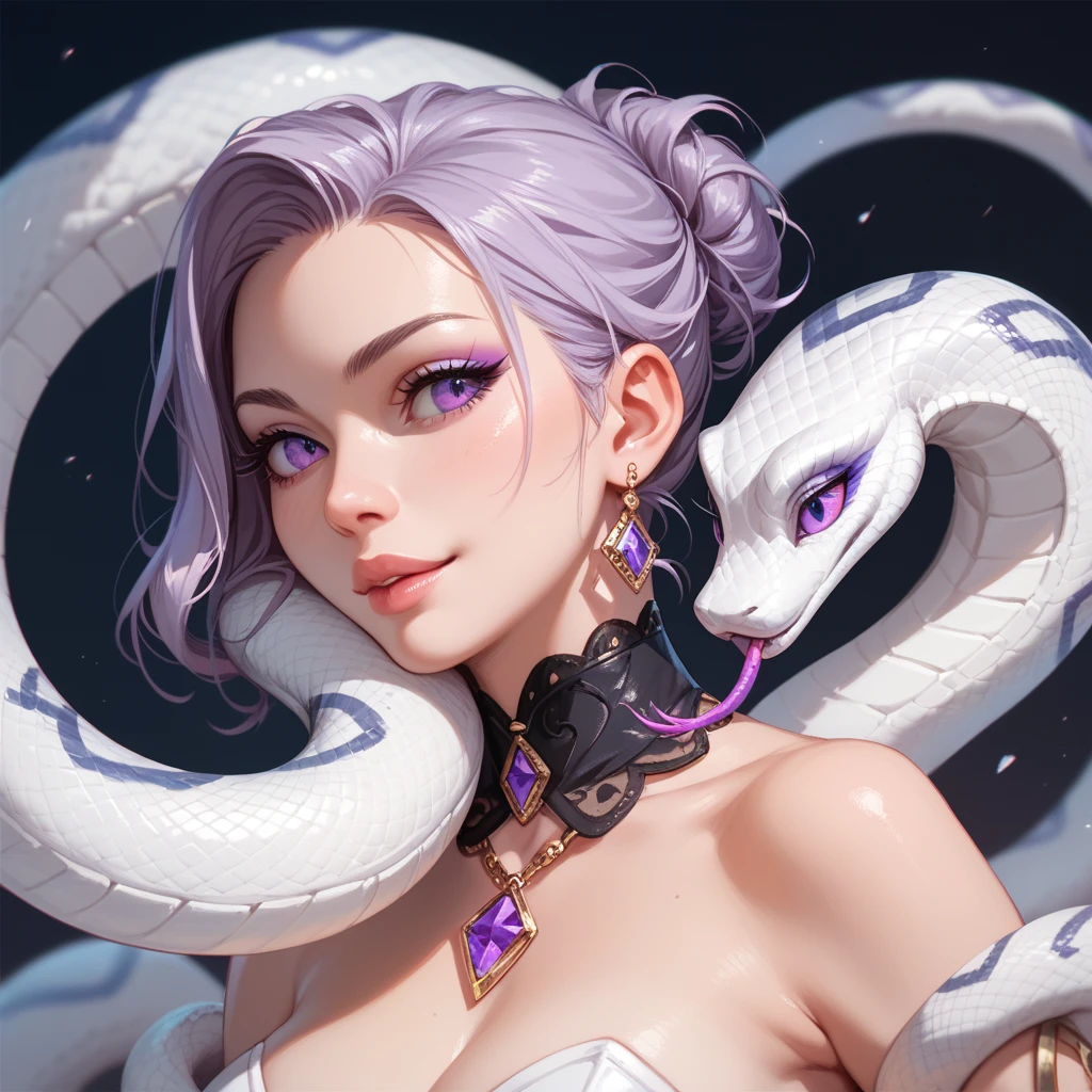 Set in tentacle medusa art style, snake hair (score_9,score_8_up,score_7_up,score_6_up,score_5_up,score_4_up)