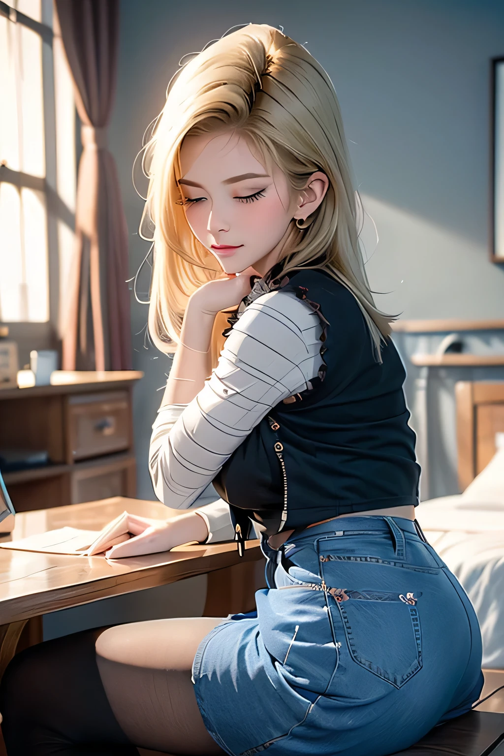 1girl,winry rockbell,fullmetal alchemist, angry , open mouth,pose, leaning forward, focus on face, broken mechanical parts on desk,, (masterpiece:1.2),(best quality:1.2),newest, ai-generated,