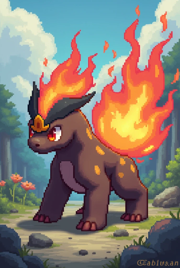 Hisuian Typhlosion , svelte 