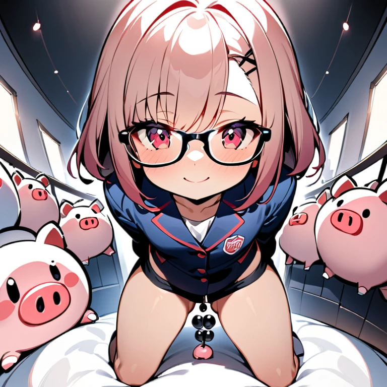  best quality, masterpiece,  best quality， A very young very  ，Multiple people々，A shy smile， Fisheye Lens ，shy， red cheeks ， very cute girl，Honor student type，baby face，Chibi，Glasses， very perverted female pig {x} girl trained by a very perverted female pig， anal beads，Very short， flat chested，Swollen areola，&#39;s body shape，とても短いfeet，Small ren，Very small ass， Thin Thighs ， feet ，naked，In a crowd of people， on a shopping mall display stand ，Reaching the Summit，，Very clever gesture ， very large erect clitoris ，Moriman，Urine stains，Big trembling anus:1.5， urination through urethral opening ，excretion，Inserting an arm into the anus，  Giant Heart Particles， barcode engraved on the body :1.5，QR code on body:1.5， Being given an enema by the crowd， genital close-up ，Extremely light pit work，I&#39;Fart:1.2， (Bondage Chair:1.5)，tattoo，Dildo， In preparation