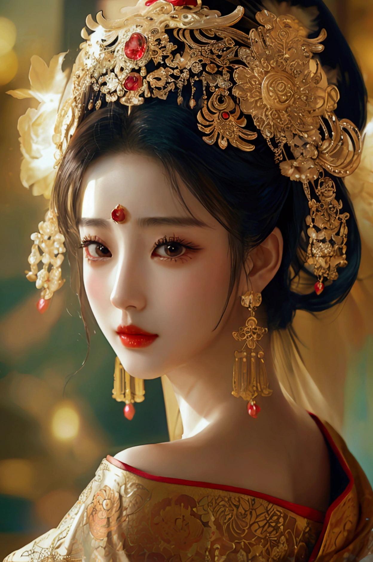 Yang Guifei、Beauty、Luxurious and gorgeous、Gorgeous、Jewelry