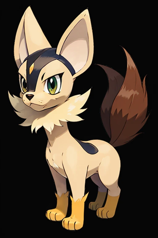 Female furry sphinx pokemon v style 