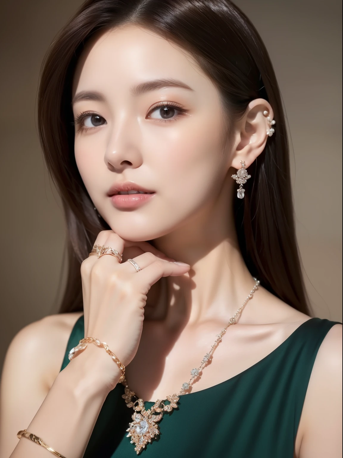 ((((8k))),((Extremely meticulous CG)) ,(wallpaper),16k,((Extremely refined and beautiful)),(((Masterpiece))),(((best qualtiy))),(((Ultra High Resolution))),beautiful light up,realistic shaded,(Smooth and flawless fair skin:1.5),(pale skin:1.3),Extremely exquisite facial details,(perfect body:1.1),(ultra-detailed:1.2),(30-year-old mother and 2-year-old daughter:1.5),(female Adult and little kid:1.5),(small head:1.2),(small face:1.2),(baby face:1.3),(Exquisite makeup:1.2),(small breasts:1.2),(flat chests:1.2),(slim,thin),(happy:1.2),(laughing:1.2),(earrings:1.2),(crystal necklace:1.3),(collar:1.3),(pajama shirt:1.5),(sleeves:1.3),(day scene:1.5),(indoor:1.2),(in the living room:1.5),(detailed background:1.5),(standing:1.3),(arms behind back:1.3),(upper body:1.3),(from front:1.3)