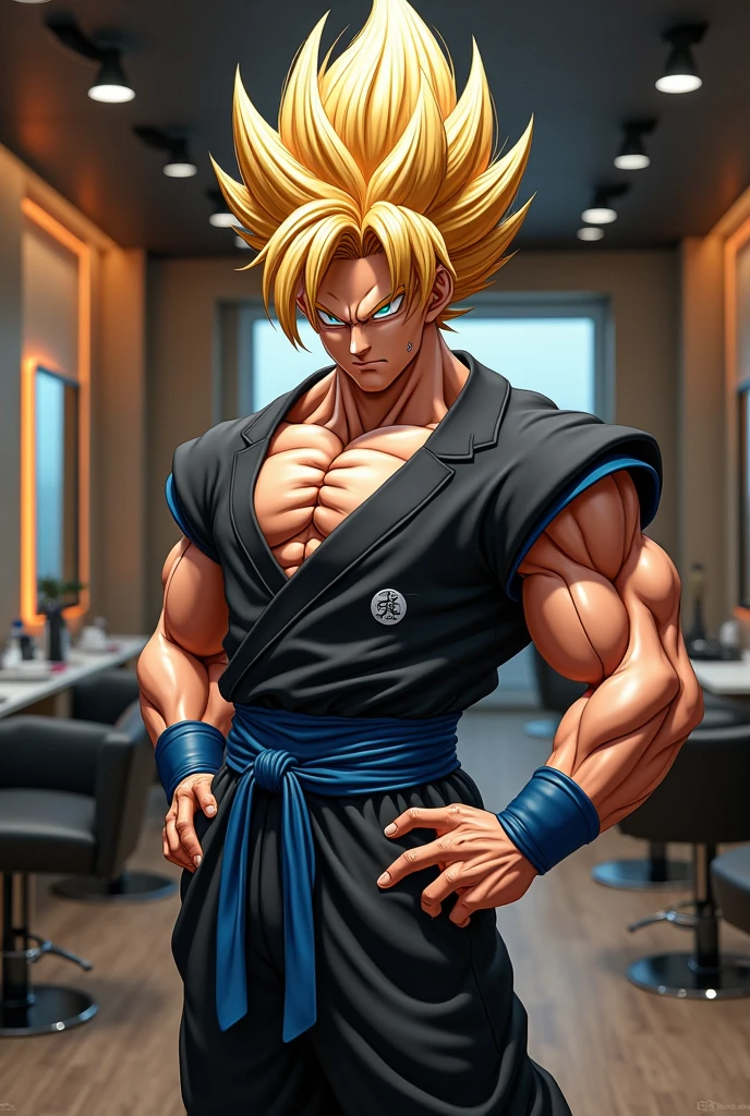 Anime-Stil , High quality full body image of Teen Gohan as a bodybuilder, Teen Gohan ist 15 Jahre alt;gohan only wears a thong , ohne Schuhe, Feet, bare Feet, massive muscular body, huge muscular shoulders, Massive big biceps, Venen im Bizeps, Muskelbeine, massive muscular abdominal muscles, Bizepsflex. posierend, Brustmuskeln, Upper body free, er schwitzt, very muscular, The well-trained body shines in the light, im Gym, hanteln, Sit-ups, Arfuss, sole of the foot , Zehen, Anime stil