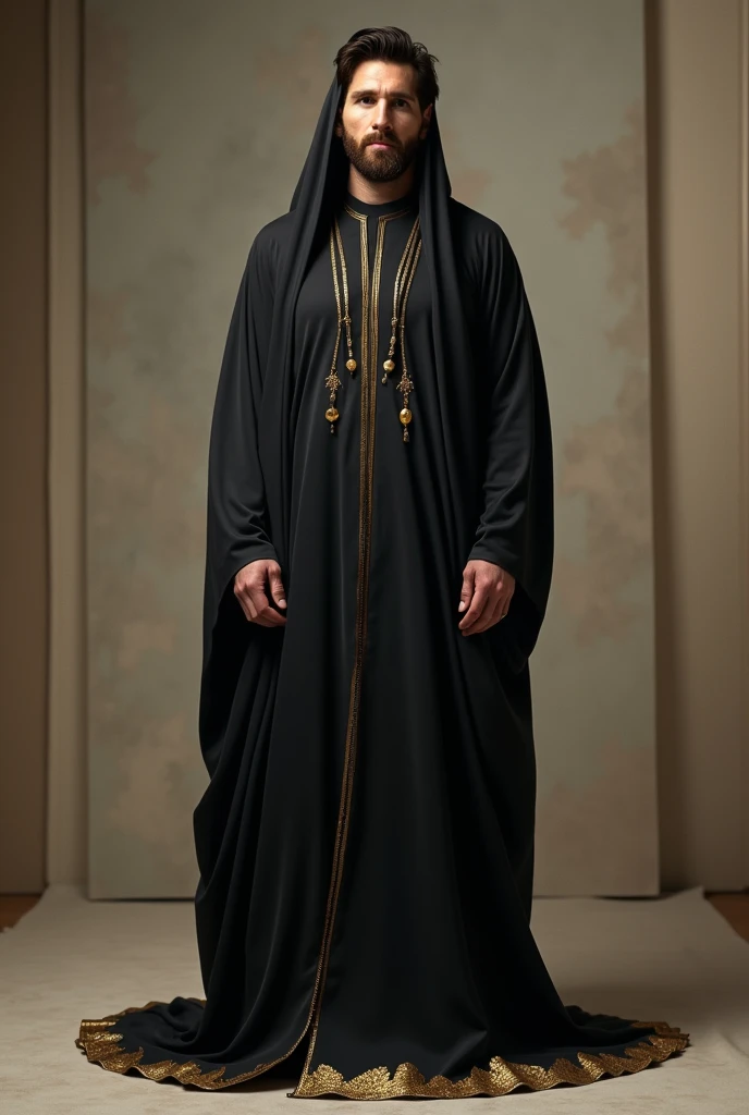 arafed man with a beard standing in front of a building, he is in a mosque, khyzyl saleem, dressed thobe, inspired by Kamāl ud-Dīn Behzād, arab man light beard, inspired by Sheikh Hamdullah, inspired by Abdullah Gërguri, ash thorp khyzyl saleem