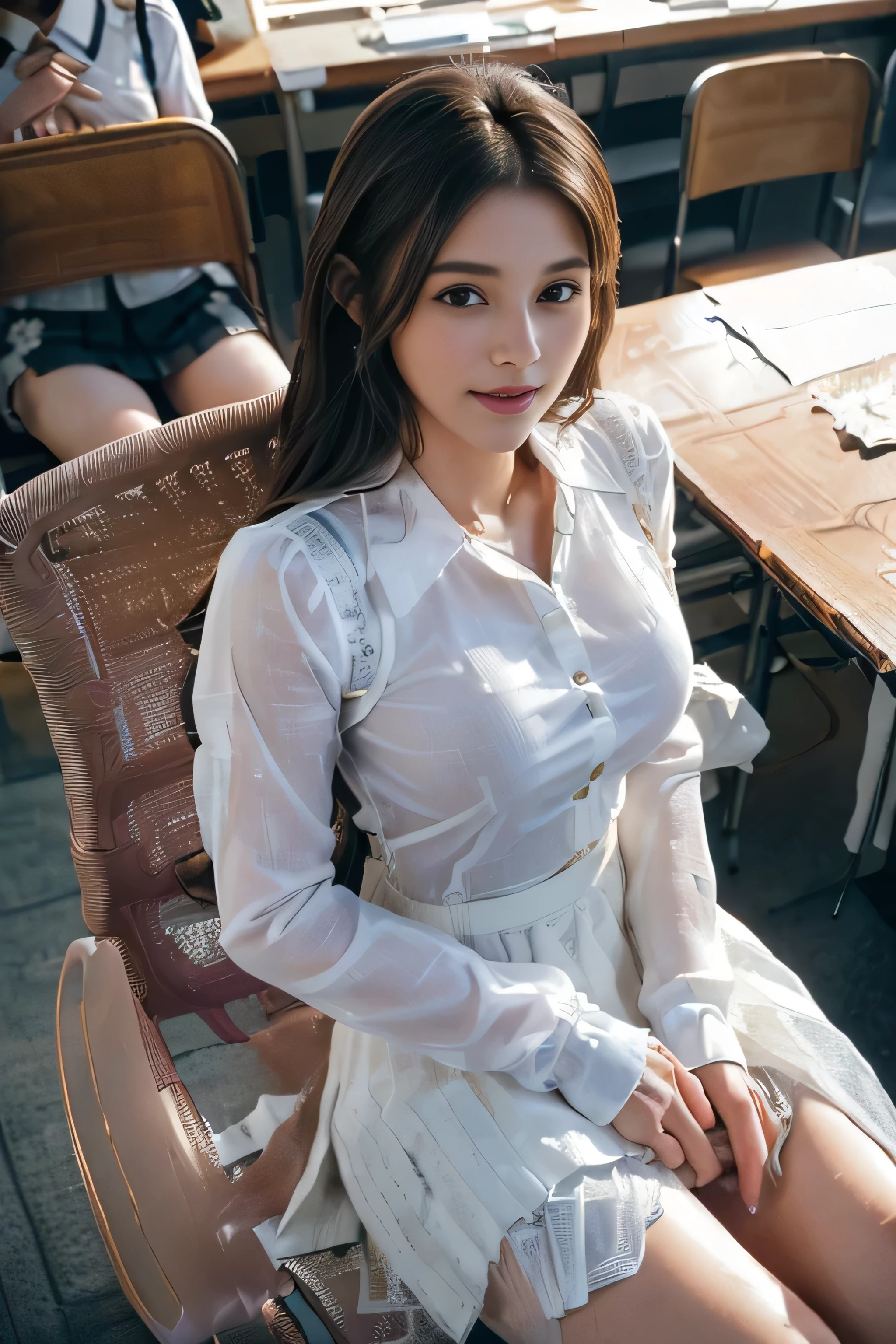 ，Masterpiece, Best quality，8K, 超高分辨率，Reallightandshadow，，(beautidful eyes:1.1)，Beautuful Women