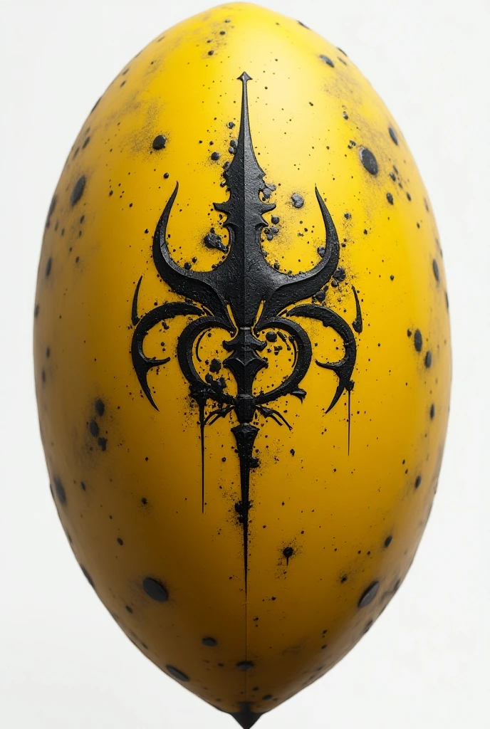 Gold Balloon in nightmare fuel art style