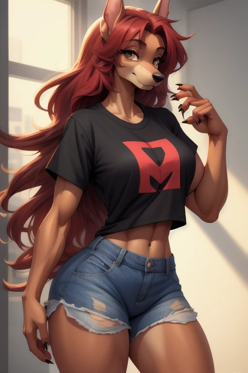 1girl,yellow T-shirt,long hair,starry eyes,big breasts,tights,simple background,<lora:TytoAlba_Style_PonyXL_v1_resized.safetensor:1>,
score_9,score_8_up,score_7_up,score_6_up,<lora:oc_juniperactias_ponyXL-04:1>,juniperactias,arthropod girl,red barb,sharp teeth,cute,