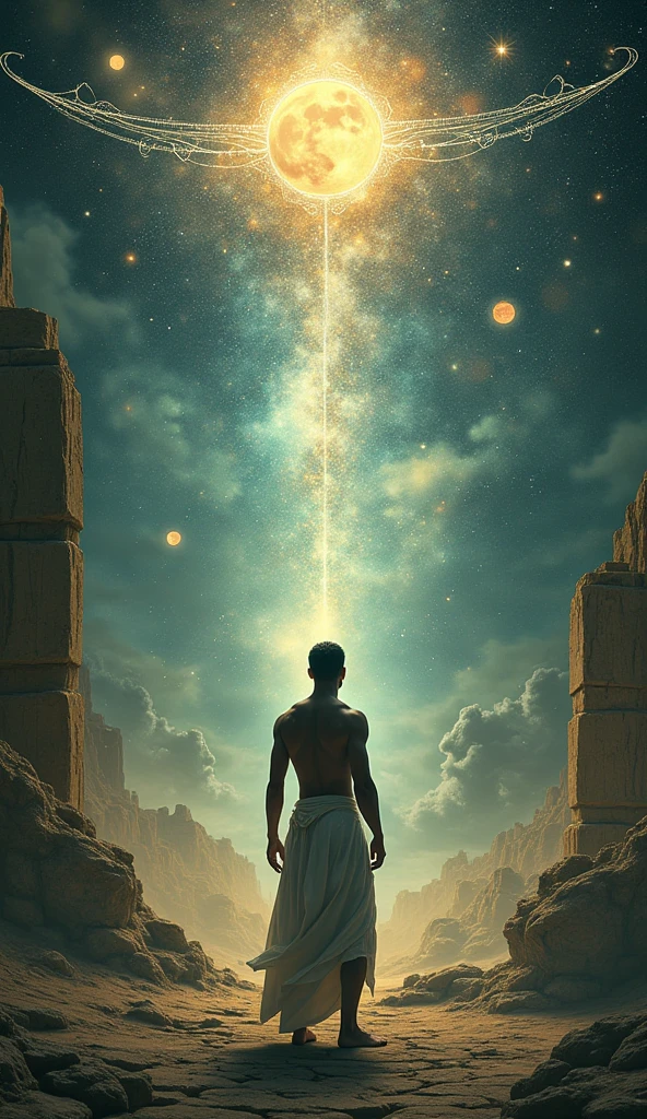 generate an image about Aristotle&#39;s metaphysics to use as a background in a presentation 