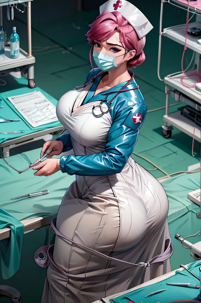 nurse uniform,hospital, latex nurse suit,nurses,busty,elbow gloves,labcoat,black hair woman,blueeyes , gigantic ,medical instruments,asian nurse,two nurses,speculum,examination room,oversize ,big ass ,strap on, lay on table ,legs spreaded,giving birth,gyno chair , dentist,Milf,latex,yellow uniform,oversize breasts,diaper