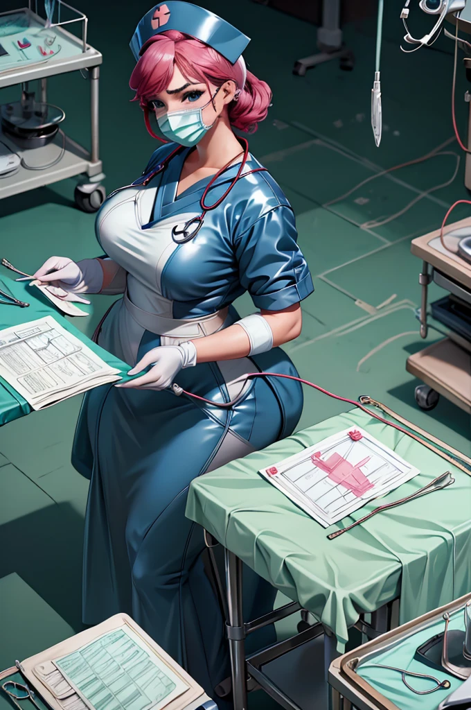 nurse uniform,hospital, latex nurse suit,nurses,busty,elbow gloves,labcoat,black hair woman,blueeyes , gigantic ,medical instruments,asian nurse,two nurses,speculum,examination room,oversize ,big ass ,strap on, lay on table ,legs spreaded,giving birth,gyno chair , dentist,Milf,latex,yellow uniform,oversize breasts,diaper