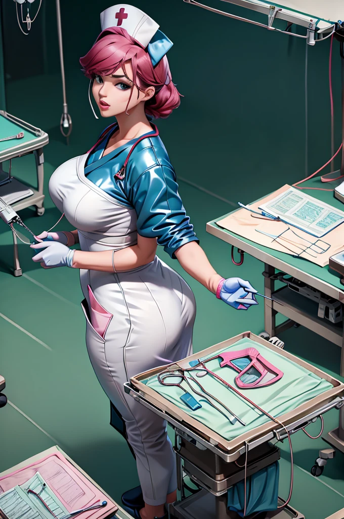 nurse uniform,hospital, latex nurse suit,nurses,busty,elbow gloves,labcoat,black hair woman,blueeyes , gigantic ,medical instruments,asian nurse,two nurses,speculum,examination room,oversize ,big ass ,strap on, lay on table ,legs spreaded,giving birth,gyno chair , dentist,Milf,latex,yellow uniform,oversize breasts,diaper