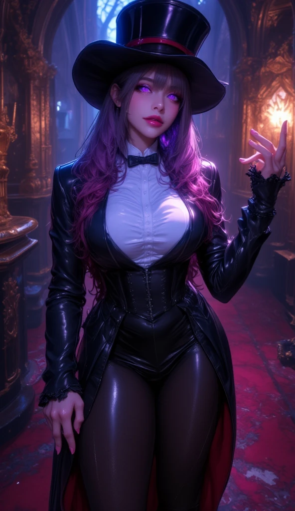 23 years old,cute boy, young man,blue skin, black With purple highlights hair, red eyes,Perfect face, androgynous, Hermaphrodite, intersex,With feminine features, and delicate body, fantasy Witch Boy Salem, Modern witch aufit,Silent Hill, Wearing clothes from 1693. The robe is two-piece,FemBoy, Gothic style sexy, Gothic style, Arriving in New York from a portal.