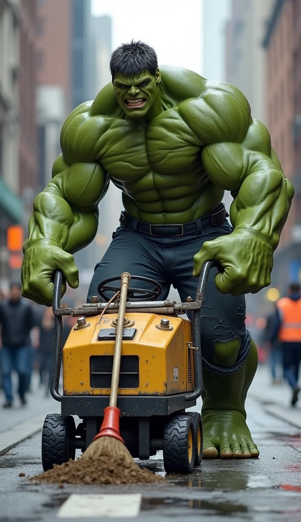 Hulk in armor