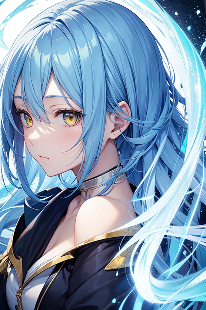 (masterpiece), (best quality), (ultra detailed),(disheveled hair),(illustration), (1girl), (Fashionable clothing), standing,Fashion model,looking at viewer, (interview), (simple background),beautifuldetailedeyes,delicate beautiful face,Floating,(high saturation),(colorful splashes),colorful bubble,(shining),focus on face,