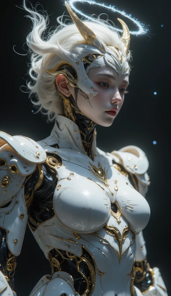 Masterpiece,Gray marble,sculptor, Escultura, Cracked marble:0.4,1 woman ,Marble statue of,action figure, Giger, full bodyesbian,Marble cut countertop,back Lighting, Realistic portrait, Symmetrical, Strong, intricate drawing, Highly detailed , Digital painting, Art Station, concept-art, Fluid, Sharp focus, Light gray skin, pale colored eyes.