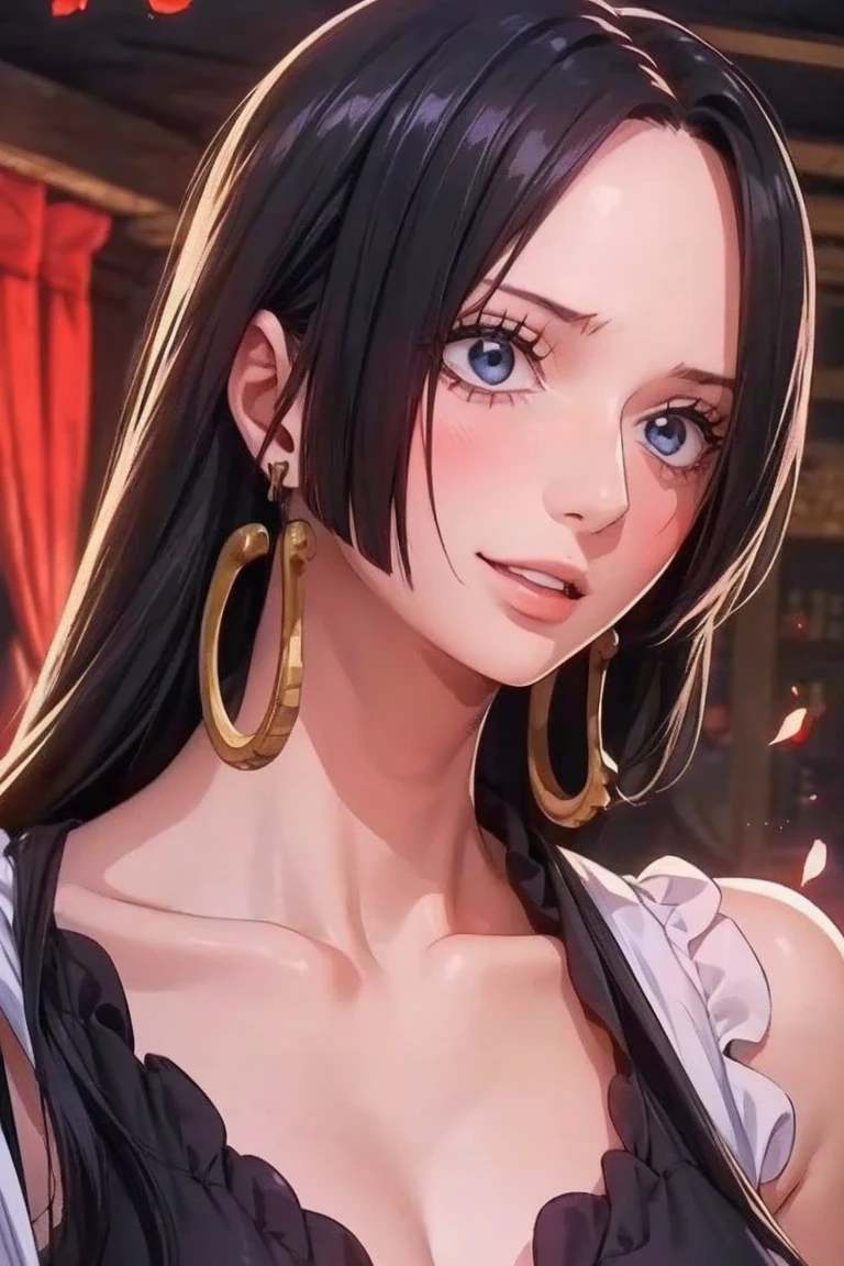 best quality, masterpiece, highly detailed,1girl, (detail light), , Boa Hancock, , (masterpiece:1.5), Detailed Photo, Smiling, Sexy, (8K, Best Quality: 1.4), (1girl), Beautiful Face, (anime realistic Face), (Black Hair, long Hair: 1.3), Beautiful Hairstyle, Realistic eyes, beautiful detail eyes, (white skin), beautiful skin, absurd, attractive, ultra high resolution, ultra realistic, high definition, golden ratio, (sexually aroused:1.5), Pinkish white skin, cool white light, sexy pose, Beautiful , white background, pink soft white light, Wear a white dress, (bukkake:1.5), (crying:1.5) (painful:1.5) (trauma:1.5)