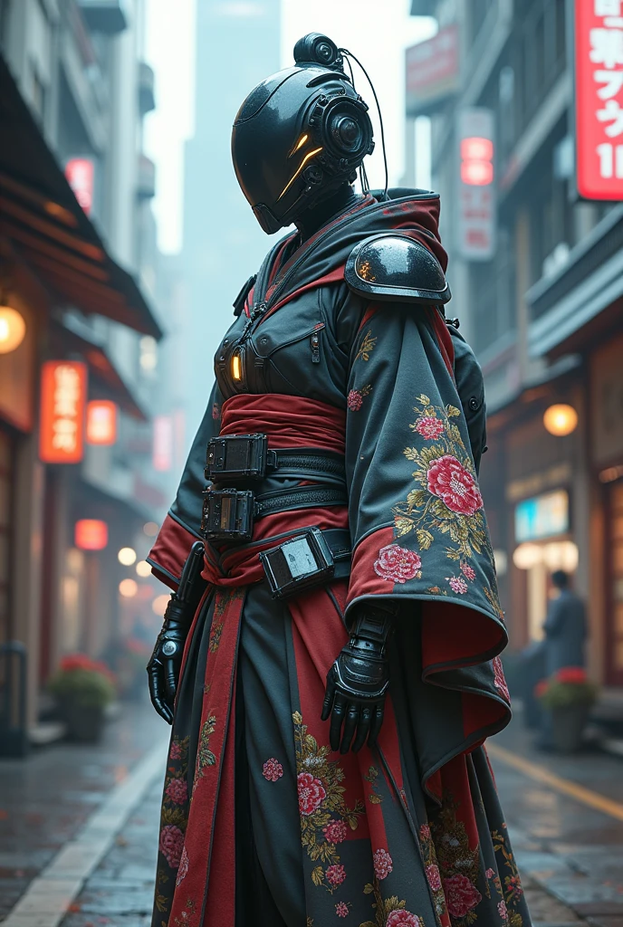 cyberpunk armor plus kimono 