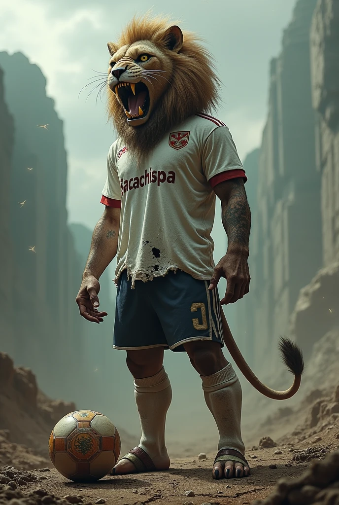 An Olympic lioness who represents futsal
