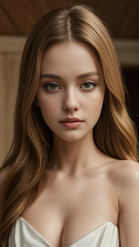 In the melancholy lighting, a captivating scene unfolds. Take it easy and let yourself be drawn into this calming atmosphere. The shine in the image is truly a masterpiece, captured in the best quality. The focus is on a single girl, a mesmerizing presence that resembles Jinx from the game League of Legends. The ultra photorealistic depiction of this character adds to the allure, making it a true masterpiece. The realism is striking, with high-quality details that bring the image to life.
This real image showcases a woman with realistic skin and a realistic face. It has the feel of an illustration, yet it remains beautiful and captivating. The eyes, in particular, are beautifully detailed, drawing you in with their depth. The image takes a daring
