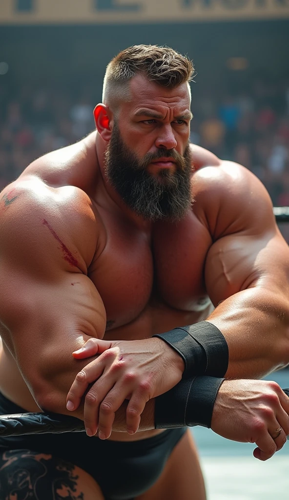 Middle age,the only person,male people,Muscle wrestler,musculous,Stout wrestler,Asian people,Uncles,Middle age 60,tall,Long legs,Short hair details,Short hair details,Wrestling Bootle Mannequin,Panorama characters,WWE ring,WWE American professional wrestling,spotlight lights,cellshading,imagining,briefly,age 55,short mustache,Middle age,tattoo iingerless gloves,Wheat-colored skin,oilly skin,Dark skin,Show off your chest muscles,Sumo wrestler,body builder,Wide sideburns,Pronounced abs,ssmile,kouzi lake,White hair,(Full body like:3),Hands are very thin,solid color backdrop,with a pure white background