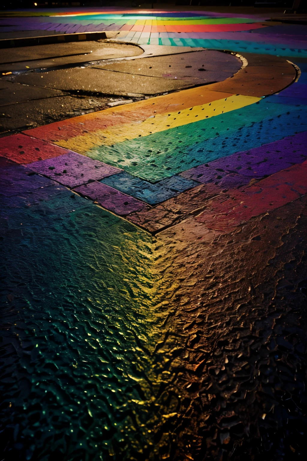 Create a small rainbow