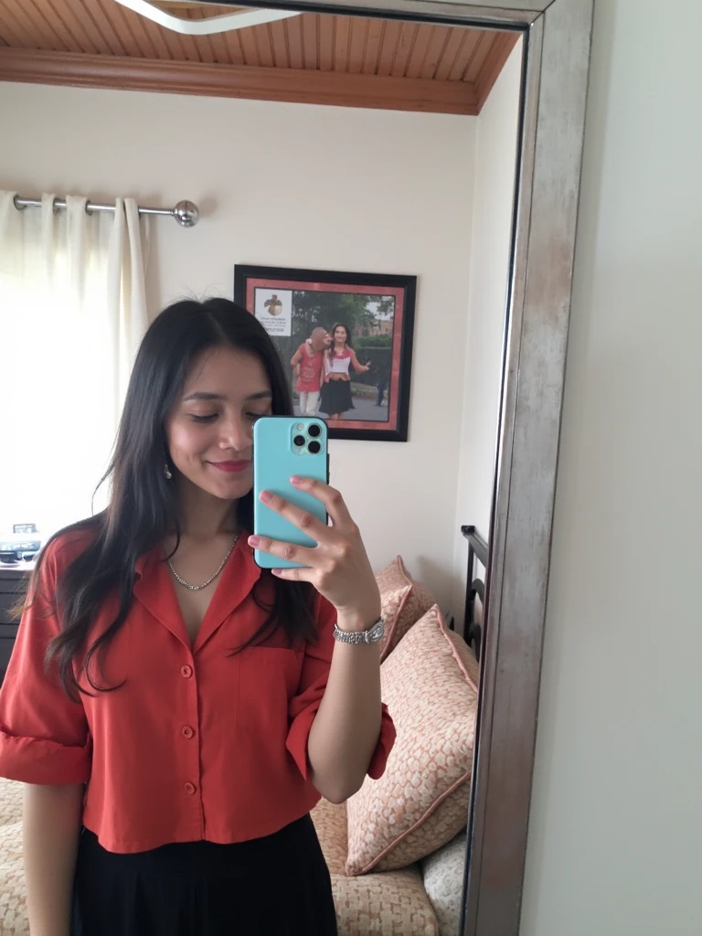 ((Best Quality, 8K, Masterpiece: 1.3)), 1girl, Slim Abs Beauty: 1.3, (Hairstyle Casual, Big Breasts: 1.2), Dress: 1.1, Super Fine Face, Delicate Eyes, Double Eyelids, Smile, Home