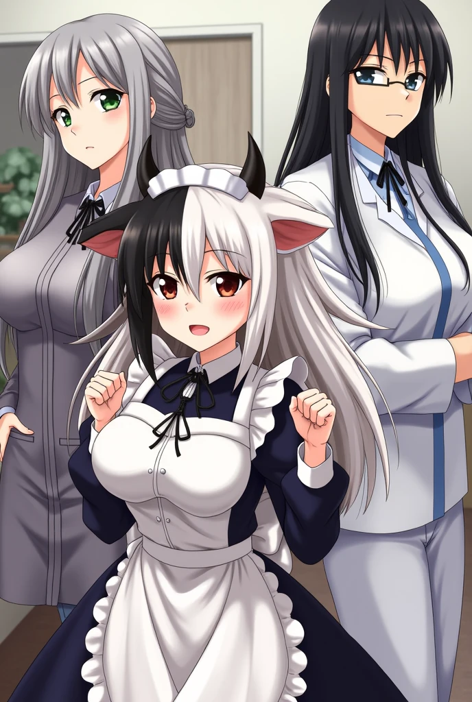 NSFW,masterpiece,Highest quality,High resolution,Super detailed,Shirakami Fubuki\(Hololive\),Gray Hair、One-sided braid、Ahoge、Earrings,Fox ears,Fox tail,Sexy Nurse,Pink Nurse Uniform,Nurse cap,Open clothes,Embarrassed,blush,Expecting face,Feeling face,(Ecstasy face),(Ahegao),Sexy look,Hospital at night,Examination room,desk,pc,(Seduce),Cleavage,examine,(Squirting),(Male patient),(Being attacked by a man),(Having sex),Creampie,(rape),forcibly,heart,(Give in),(Falling into Pleasure),On all fours,From the side