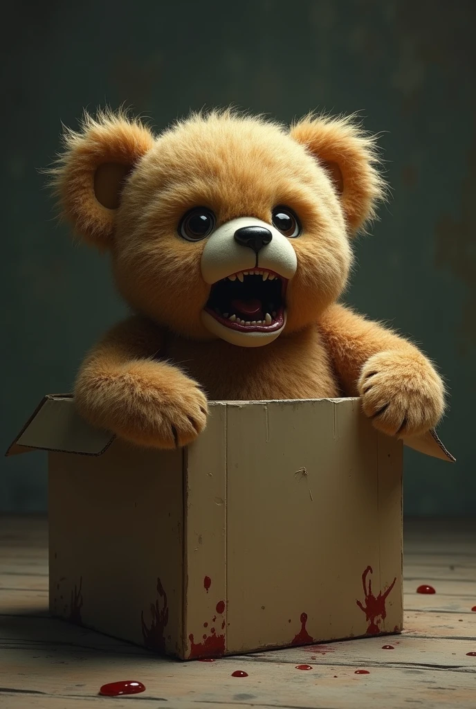 A furry bear wearing black underwear and covered in gooey cum. He is sitting on the chair with his legs open