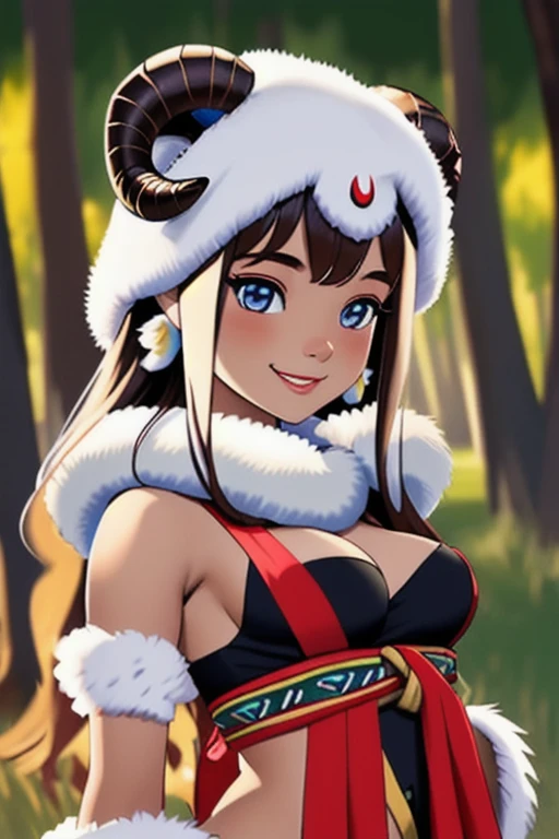 sheep, anthro, Fuzzy, female, female, fur, detailed Fluffy white fur,  horns
digital art , (realistic:0.3), cartoon, detailed lines,  visually stunning 
( Detailed lighting ,  depth of field :0.9), detailed color,  vivid color
perfect hands,  detailed hands
( beautiful, cute, Fluffy:1.2),  detailed description , perfect breasts,  1 girl, Alone,  outdoor smile vagina , Natur, Tribal accessories , tribal clothes
midjourney
wrenchsFantasies, Fantasies, glowing