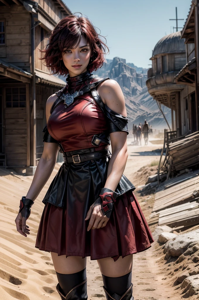 <lora:LCM_LoRA_Weights_SD15:1>,<lora:detail_slider_v4:1.1>,(valiant amazon warrior) 48yo old middle-aged Woman, tiny build, short crimson red hime cut hair, japanese, pale skin, hazel eyes, wearing a warrior headband, deep crimson fur-lined vest, pleated kilt, battle boots, dark eyeliner, hide belt,beaded necklace, wielding a battle axe set in an intense battlefield, with clashing swords, war cries, strategic formations, wounded soldiers, and chaotic scenes, during twilight,surreal photography, dreamlike imagery, subconscious exploration, bending reality, imaginative narratives, juxtaposing elements, evoking wonder and awe, transcending boundaries, challenging perceptions, fantastical landscapes, otherworldly atmospheres,