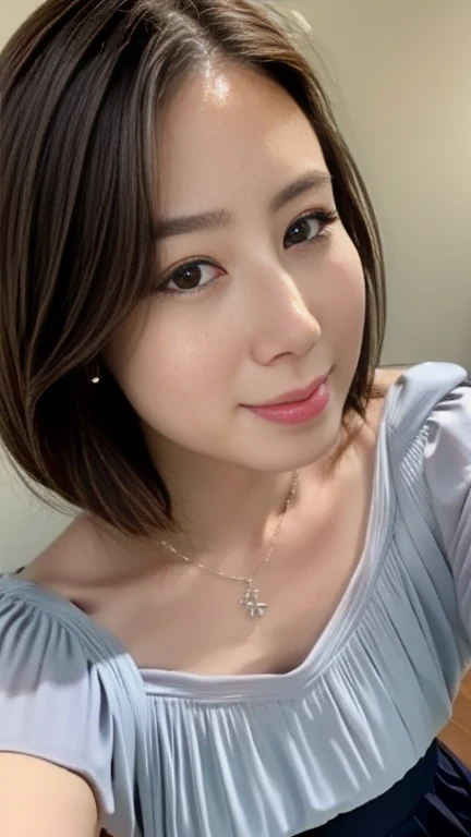 
(  best quality, 8k, 32K, masterpiece,    ultra high resolution:1.2),美しい女性のSelfie写真, 54 year old housewife ,   very short bob hair,  upper body,  face focus  , blouse,   long skirt,  A ,   Necklaces  ,   simple background,  looking up at the viewer  ,(Selfie), ((Selfie)), ((Selfie:1.2)),  angle seen from above ,  overhead shot , {{kissu, Kissing Face


