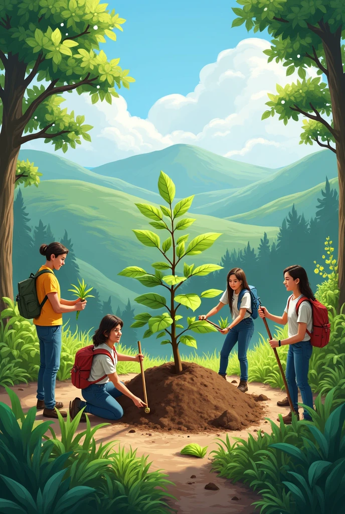 ENVIRONMENTAL EDUCATION REFORESTATION